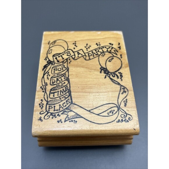 BABY SHOWER Themed Rubber Stamps Vintage Inkadink Stampin Up Anita’s 4 stamps - Picture 11 of 16